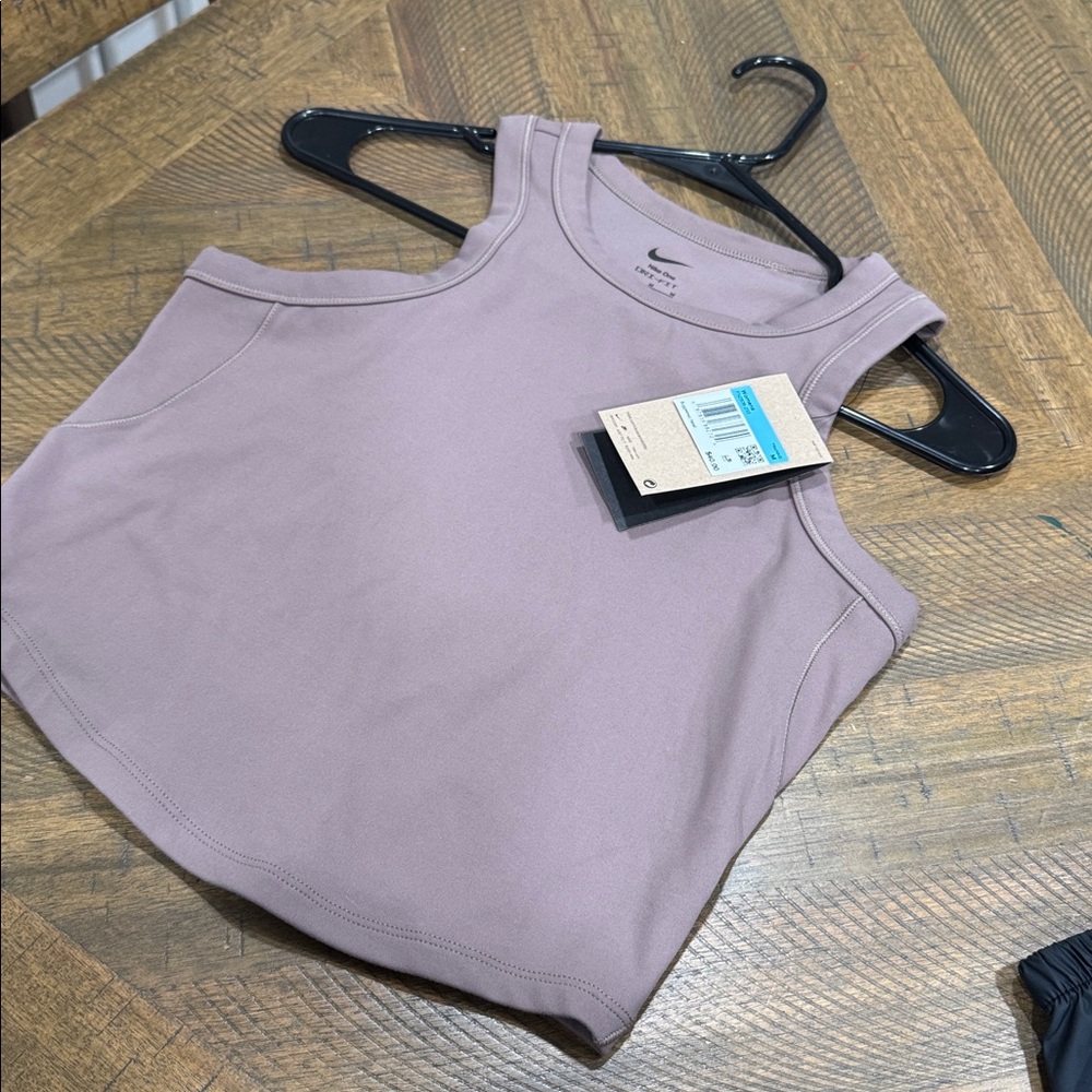 Nike Women's One Dri-FIT Cropped Tank Top NWT MEDIUM